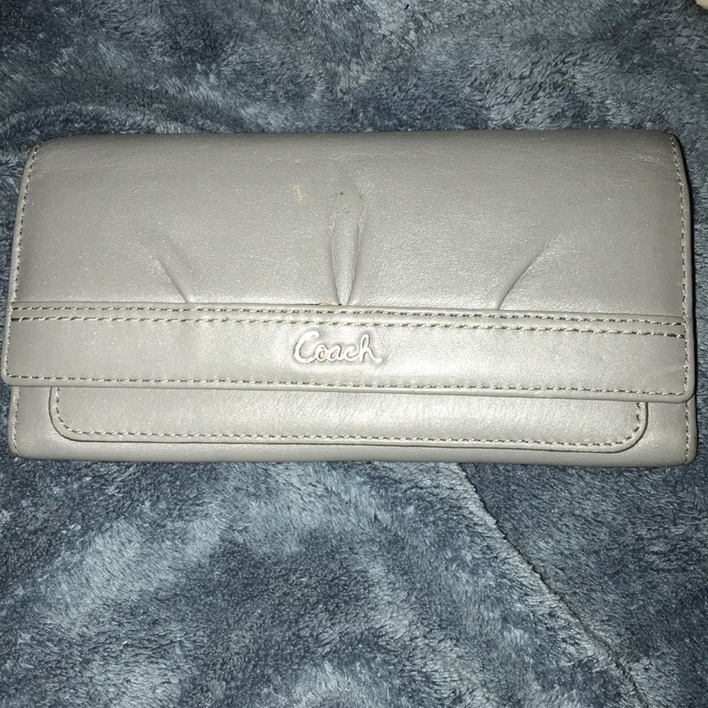 Coach Grey Wallet